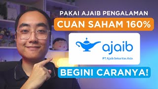 SHARING PENGALAMAN CUAN SAHAM 160 PAKAI AJAIB  BEGINI CARANYA [upl. by Adigun]