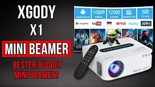 Top oder Flop XGODY X1 MiniBeamer Review [upl. by Sheldon726]