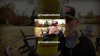 Pacifico Clara Lager Cerveza Mexican Beer Chug amp Review by A Beer Snobs Cheap Brew Review shorts [upl. by Ruben]