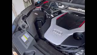 2021 Audi SQ5 B95 integrated engineering intake [upl. by Kared828]