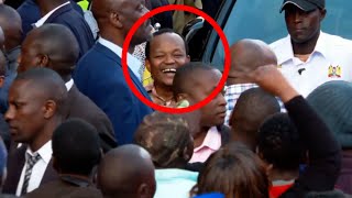 SEE DRAMA IN NYERI TOWN AFTER PRESIDENT RUTO REFUSED TO RECOGNIZE NGUNJIRI WAMBUGU [upl. by Etrem371]