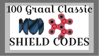 100 Graal Classic RARE Shield Codes [upl. by Ericksen334]