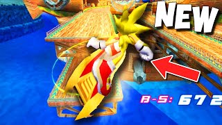 NEW Sonic Riders TOURNAMENT EDITION  SUPER SONIC GAMEPLAY 2024 [upl. by Animlehliw]