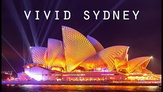 Vivid Sydney 2019 Sydney Opera HouseSydney Harbour Bridge MCACustoms House [upl. by Mulderig]