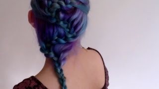 Trenza Zig Zag Tutorial [upl. by Tj381]