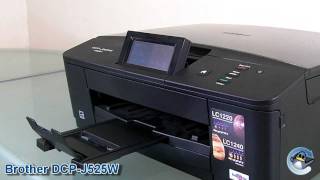 Brother DCPJ525W Printer Review [upl. by Home]