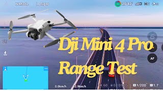 Dji Mini 4 pro Range test DJI [upl. by Ajet426]