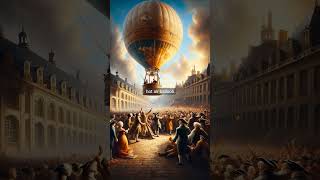 Today in History June 4th The Montgolfier Brothers’ First Hot Air Balloon Flight onthisday [upl. by Ybba]