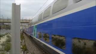 Grande session TGV à Aix en Provence TGV et sur la LGV Med 2 [upl. by Hamlin282]