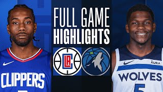 CLIPPERS at TIMBERWOLVES  FULL GAME HIGHLIGHTS  March 3 2024 [upl. by Domenech]