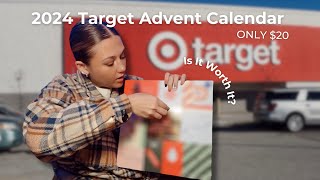 Opening The Target 2024 Advent Calendar  IS IT WORTH IT [upl. by Anavlys]