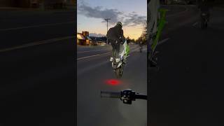 Kawasaki 636 wheelie [upl. by Amlet]