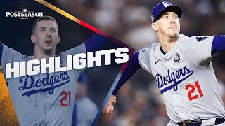 Walker Buehler was ON THE MOUND when the Dodgers won the World Series 2024 Postseason highlights [upl. by Restivo298]