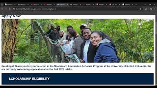 MasterCard Foundation Scholarships  How to Apply amp Eligibility for Top Universities [upl. by Albemarle]