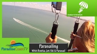 Parasailing with Bonita Jet Ski amp Parasail [upl. by Ahsitruc]