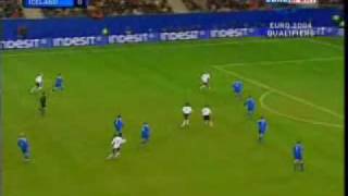 Germany vs Iceland11102003 [upl. by Aneeuq604]