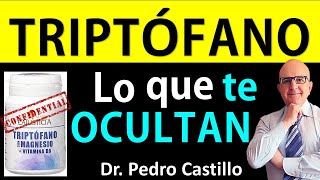 TRIPTÓFANO para ANSIEDAD INSOMNIO DEPRESION ¡❌Sra LAJUSTICIA❌NO desinforme  📘 DR PEDRO CASTILLO [upl. by Arrimat]