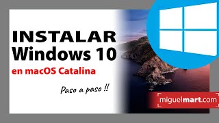 Cómo INSTALAR Windows en MAC Catalina fácil PASO A PASO 2020 Español  Windows 10 en Catalina [upl. by Rickert25]