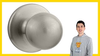 Kwikset Door Knob Replacement HallCloset [upl. by Ditmore843]