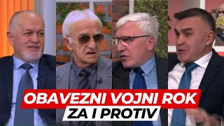 POSLE RUCKA  Od vojnika do coveka  Obavezni vojni rok za i protiv  TV Happy 17012024 [upl. by Kabob164]