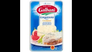 Gorgonzola Mascarpone and GALBANI GORGONZOLA DOP CREMOSO review [upl. by Lal]