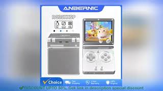 ANBERNIC RG35XXSP Flip Handheld Console Linux System 35quot IPS Screen HDMIcompatible TV Ou [upl. by Travax988]