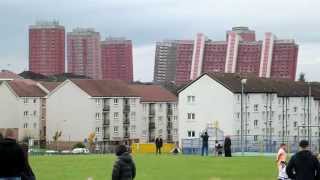 Red Road Flats Demolition  Robroyston Park [upl. by Aura16]