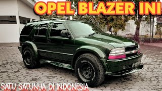 OPEL BLAZER DOHC MODIF CUSTOM HOT ROD SATU DI INDONESIA TERJUALgarasibbn antitowing antiriba [upl. by Wons]