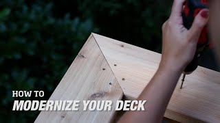 How to Modernize Your Deck by Installing Aluminum Balusters [upl. by Naes]