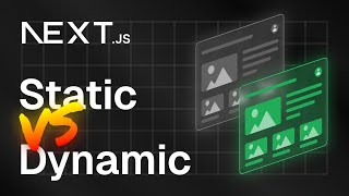 Nextjs Explained Static vs Dynamic rendering [upl. by Craig]