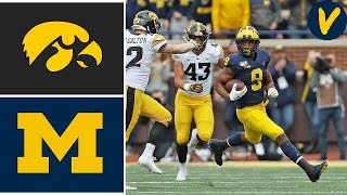 14 Iowa vs 19 Michigan  Week 6  College Football Full Game Highlights  2019 [upl. by Nyleek]