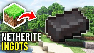 How To Make Netherite Ingots In Minecraft  Full Guide [upl. by Endo558]