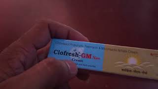 Clofresh  GM Neo Cream Uses In hindi  Anti Fungal Infection Anti Bectrial Cream खुजली जलन [upl. by Halland442]