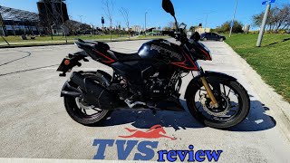 ✅️TVS RTR 200 V4 Review✅️ Una Moto Que Enamora❤️✅️¿La Mejor 200cc PrecioCalidad [upl. by Ame]