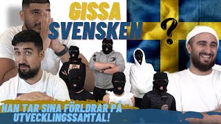 GISSA SVENSKEN HAN TAR SINA FÖRÄLDRAR PÅ UTVECKLINGSSAMTAL [upl. by Kurt354]