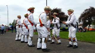 Morris dancers at East Park [upl. by Yrojram19]