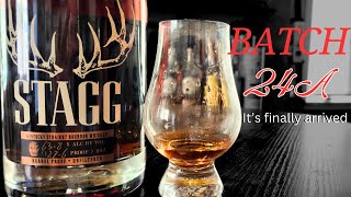 Stagg Jr BATCH 24A IS FINALLY HERE bourbon [upl. by Ailyn]