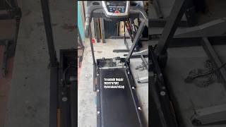 Treadmill second sale new belt and motor installed telugu treadmill gymrepair treadmillservice [upl. by Akcirre]