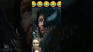 Hum hai VENOM Funny Scene 😂marvel venom3 avengers venomverse venom shorts shortsfeed feeds [upl. by Jankell]