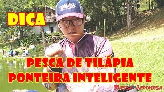 DICA PESCA DE TILÁPIA COM PONTEIRA INTELIGENTE [upl. by Gery]