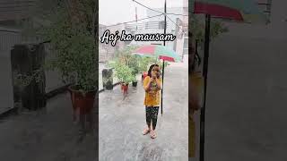 17 September 2024 bhai aaj ka mausam bahut Khatarnak Barish hui hai aaj YouTube short video Ishika [upl. by Nyliac]