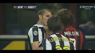 Maldini Attempts to Kill Chiellini [upl. by Margarida]