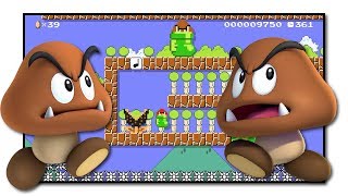 Super Mario Maker  Level Showcase  A Tale of Two Goomba Friends [upl. by Schofield47]