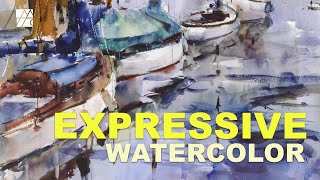 Techniques for Loose Watercolor Painting  Andy Evansen [upl. by Imiaj]