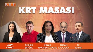 CANLI  Alev Olgay ile KRT Masası  Türker Ertürk Pınar Hacıbektaşoğlu Turan Aydoğan Ali Turan [upl. by Gibbeon]