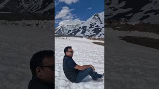 Baralacha Pass baralachapass summer snow cold june2024 manali sisu highlights follower [upl. by Nonac]