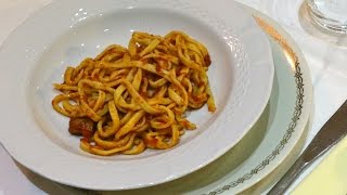 Pasta Grannies make tagliatelle alla chitarra with lamb ragù [upl. by Aidne877]