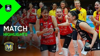 Highlights I Maritza PLOVDIV vs A Carraro Imoco CONEGLIANO I CEV Champions League Volley 2025 [upl. by Nigen]