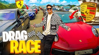 ALL SUPERCAR DRAG RACE IN REAL LIFE 🤑 [upl. by Nhaj]