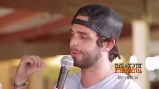 Thomas Rhett Make Me Wanna is Countrified Bee Gees [upl. by Onileba]